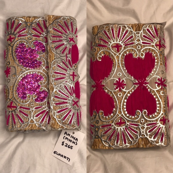 Handmade Vegan Sequin Clutch Purses - Picture 2 of 8